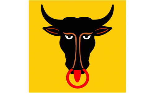 Kanton Uri Fahne / Flagge 120x120 cm