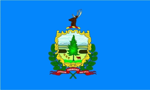 Vermont Fahne / Flagge 90x150 cm
