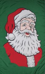 Weihnachtsmann Fahne / Flagge 90x150 cm (Hochkannt)