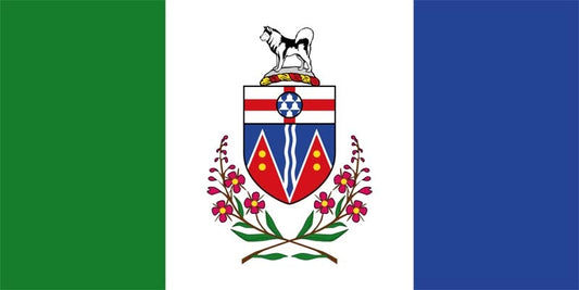 Yukon Fahne / Flagge 90x150 cm