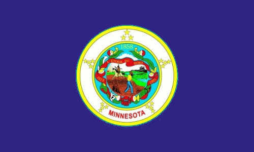 Minnesota Fahne / Flagge 90x150 cm